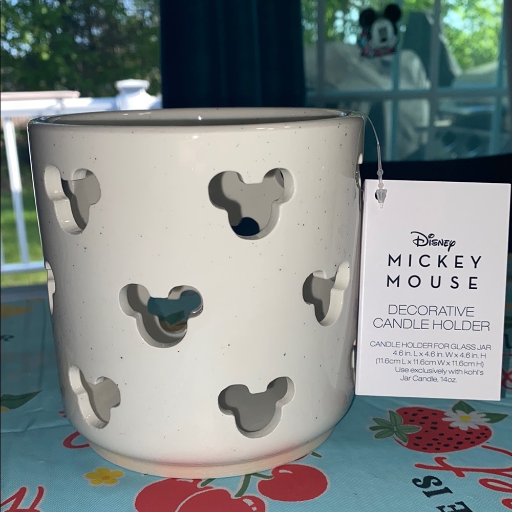 Disney Mickey Mouse Decorative Candle Holder